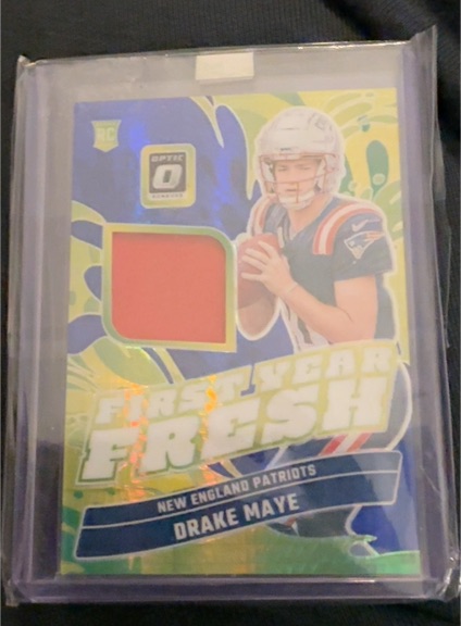 2024 Panini Donruss Optic #FYF-DME Drake Maye — front