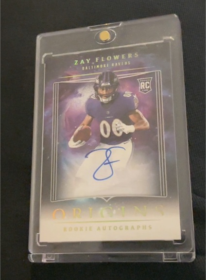 2023 Panini Origins #RAZAY Zay Flowers — front