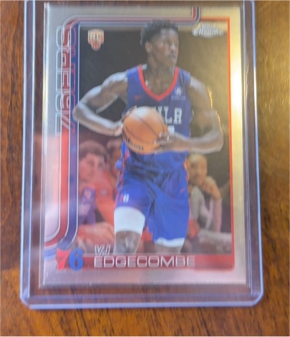 2025-26 Topps Chrome #253 VJ Edgecombe — front