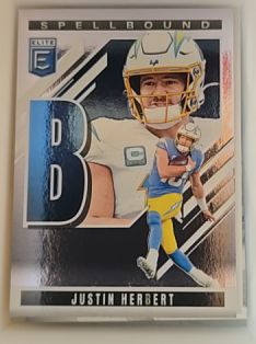 2025 Donruss Elite #37 Justin Herbert Spellbound — front