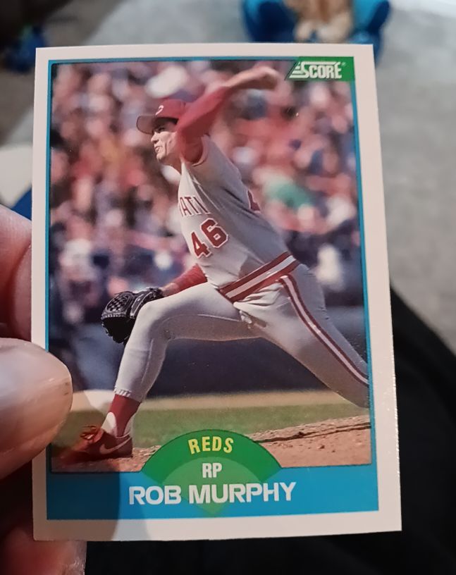 1989 Score #141 Rob Murphy — front