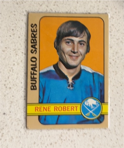 1972-73 O-Pee-Chee #2 Rene Robert — front