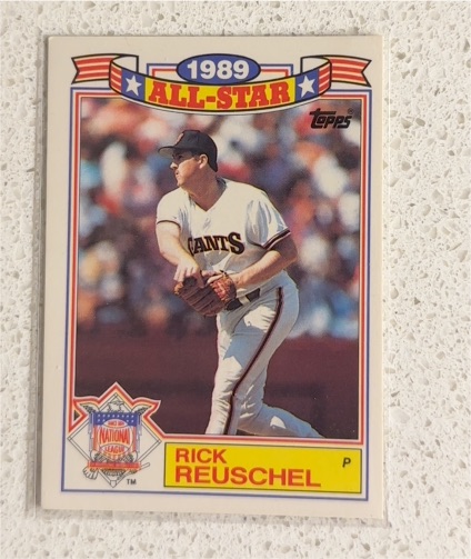 1989 Topps #10 Rick Reuschel — front