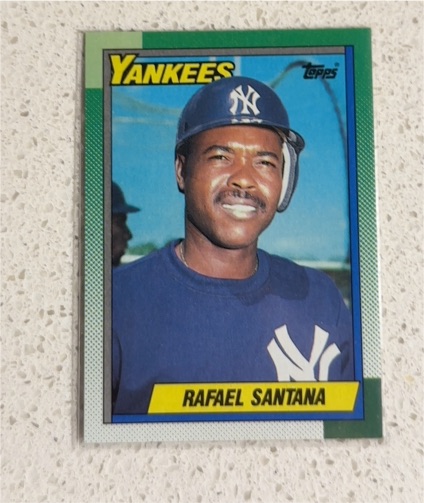 1990 Topps #651 Rafael Santana — front