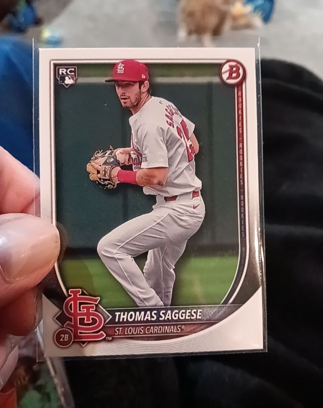 2025 Bowman #57 Thomas Saggese — front