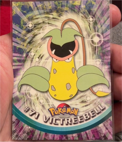 1999 Topps Pokemon #71 Victreebell — front