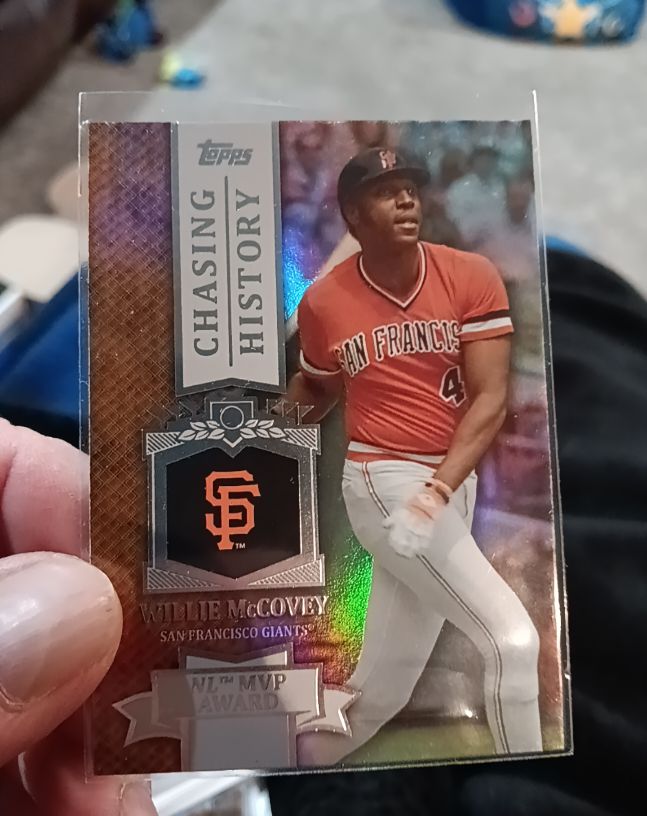 2013 Topps Chasing History #CH-62 Willie McCovey — front