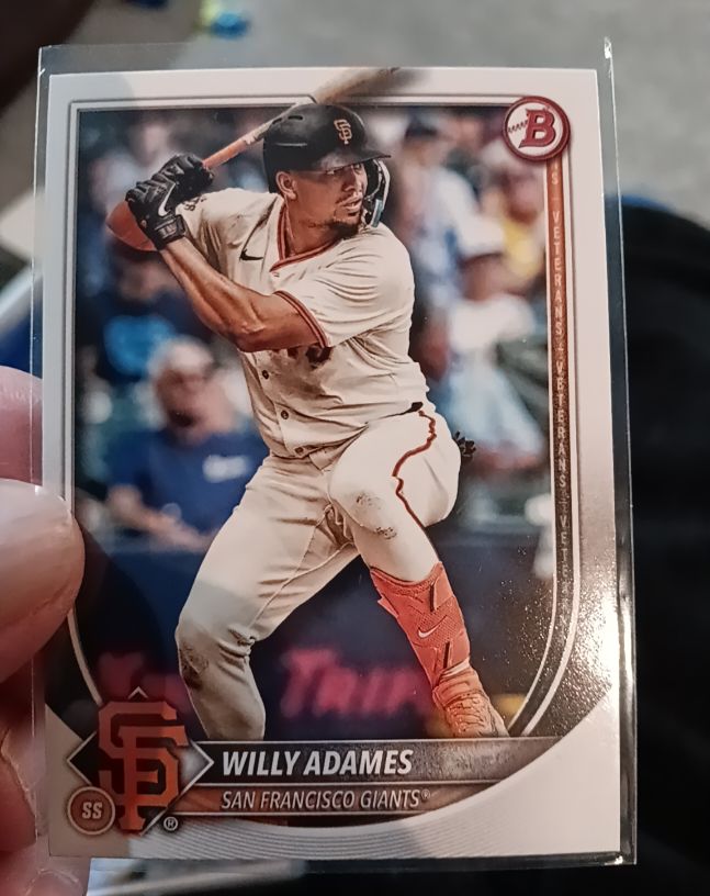 2025 Bowman #60 Willy Adames — front