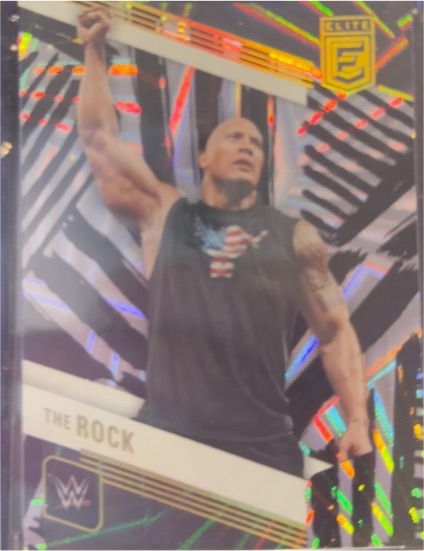 2023 Donruss Elite WWE #142 The Rock — front