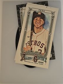2025 Topps Allen & Ginter Mini #50 Jeremy Peña — front