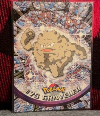 1999 Topps Pokemon #75 Graveler — front