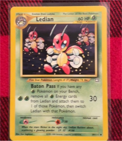2000 Pokemon Neo Genesis #39 Ledian — front