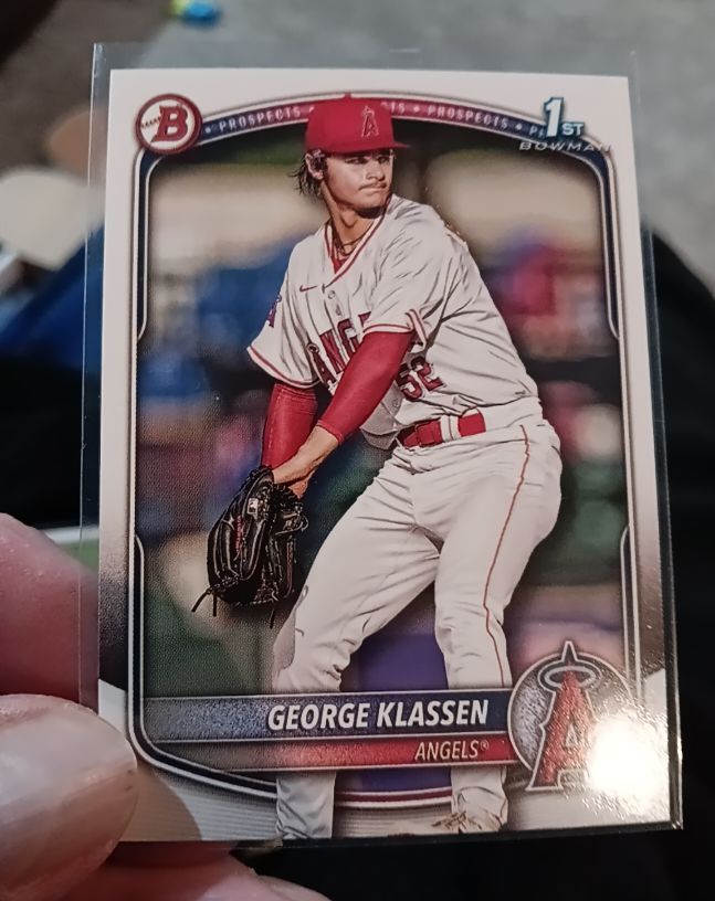 2025 Bowman #BP-63 George Klassen — front
