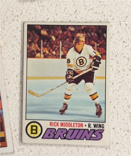 1977-78 O-Pee-Chee #246 Rick Middleton — front