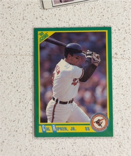 1990 Score #2 Cal Ripken, Jr. — front