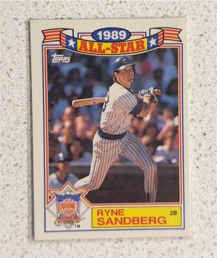 1989 Topps All-Star #3 Ryne Sandberg — front