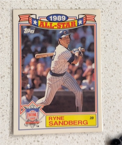 1989 Topps All-Star #3 Ryne Sandberg — front