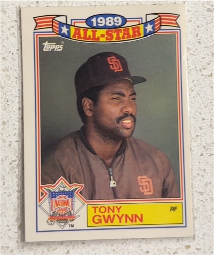 1989 Topps All-Star #8 Tony Gwynn — front