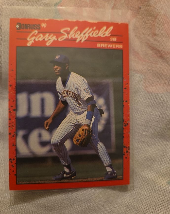 1990 Donruss #501 Gary Sheffield — front