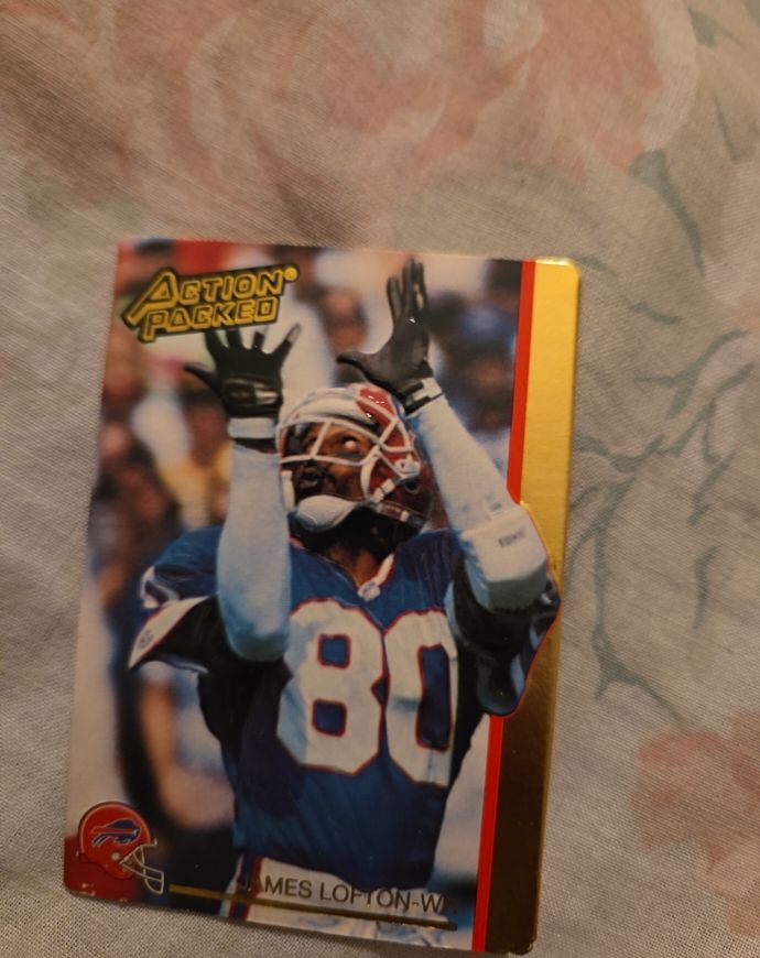 1992 Action Packed #16 James Lofton — front
