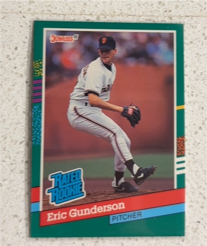 1991 Donruss #416 Eric Gunderson — front