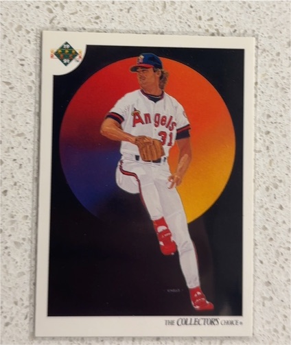 1991 Upper Deck #31 Chuck Finley — front