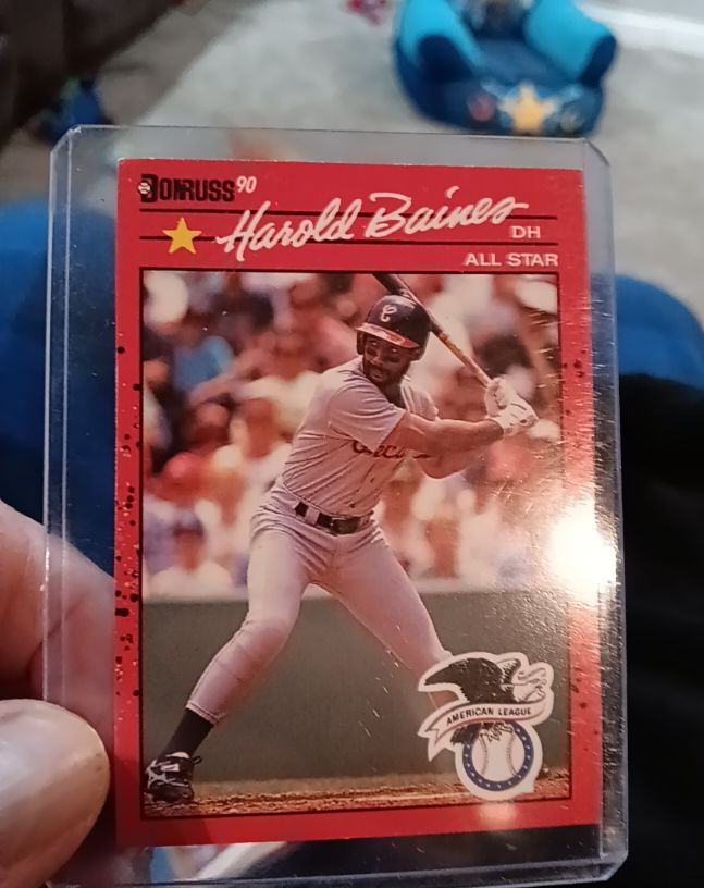 1990 Donruss #660 Harold Baines All-Star — front