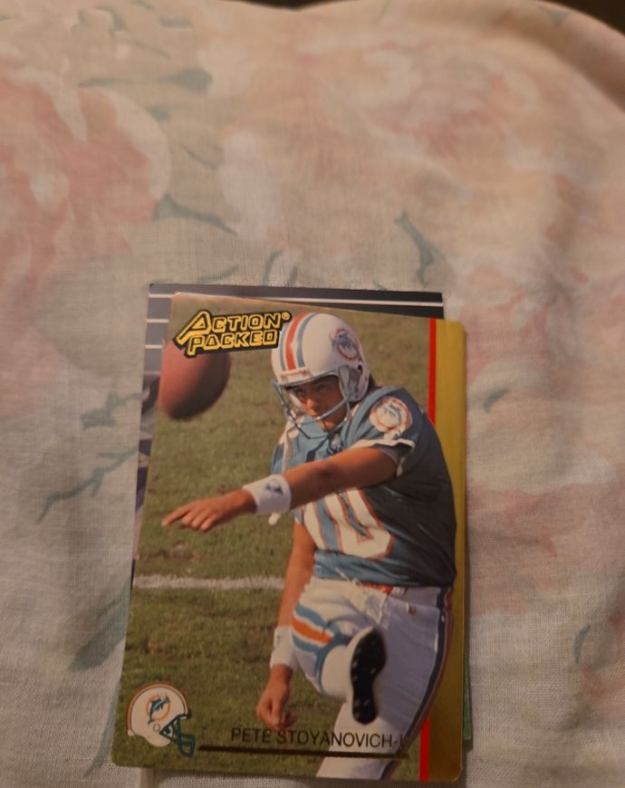 1992 Action Packed Pete Stoyanovich — front