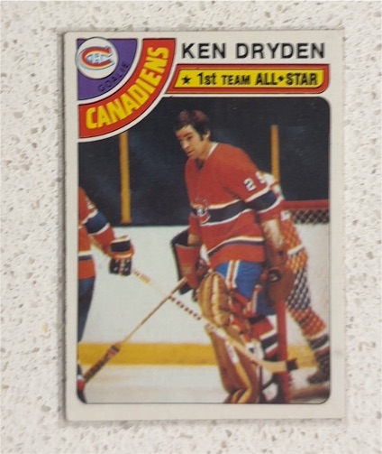 1978-79 Topps #50 Ken Dryden — front