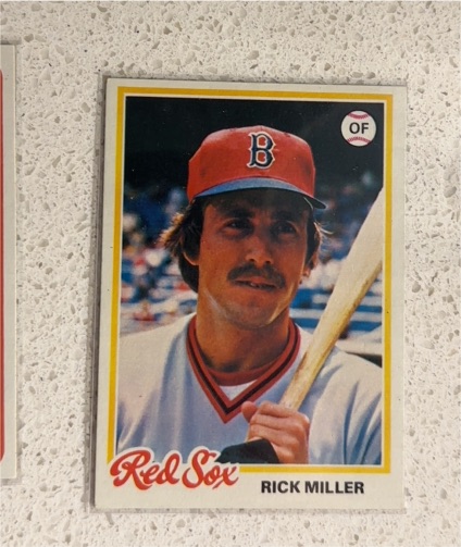 1978 Topps #482 Rick Miller — front