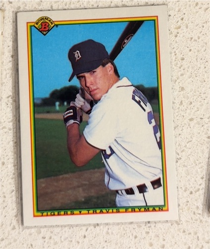 1990 Bowman #360 Travis Fryman — front