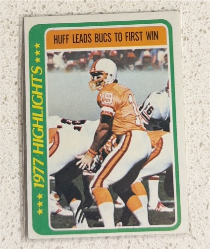 1978 Topps #1 Gary Huff — front