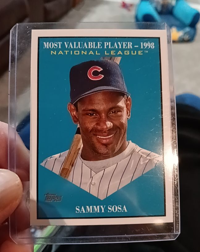 2025 Topps Update Series #MV-25 Sammy Sosa — front