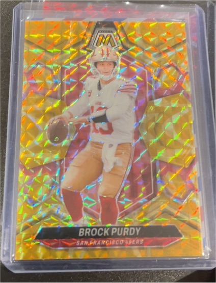 2024 Panini Mosaic #190 Brock Purdy — front