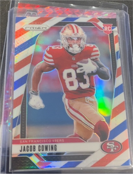 2024 Panini Prizm #335 Jacob Cowing — front