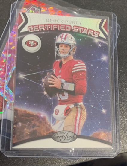 2024 Panini Certified #7 Brock Purdy Certified Stars — front