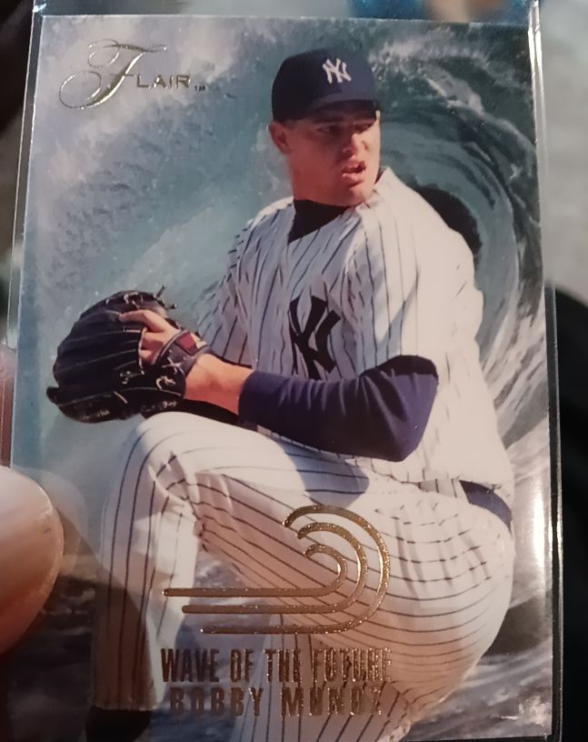 1993 Flair #10 Bobby Munoz Wave of the Future — front