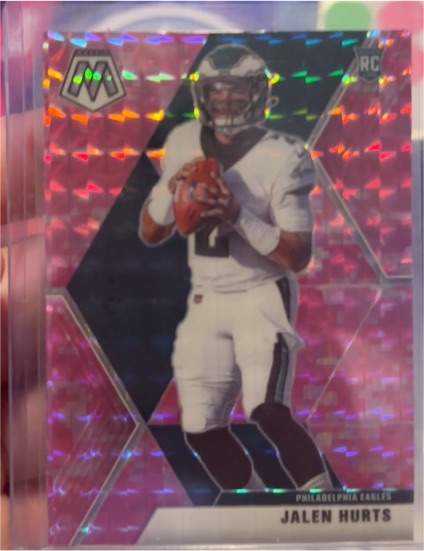 2020 Panini Mosaic #222 Jalen Hurts — front