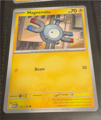 2025 Pokemon TCG Mega Evolution #045 Magnemite — front