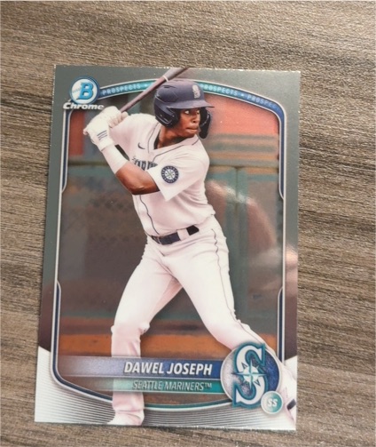 2025 Bowman Chrome Prospects #BCP-8 Dawel Joseph — front