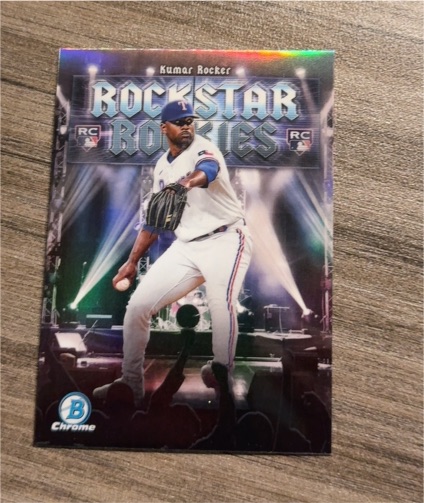 2025 Bowman Chrome #RR-6 Kumar Rocker — front