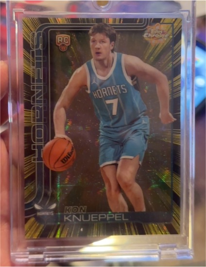 2025-26 Topps Chrome #RR-4 Kon Knueppel Radiating Rookies — front
