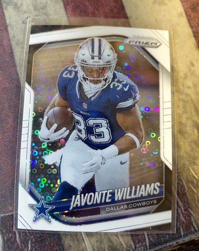 2025 Panini Prizm #1 Javonte Williams — front