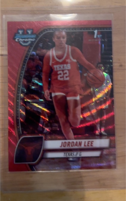 2024 Bowman Chrome University #34 Jordan Lee — front