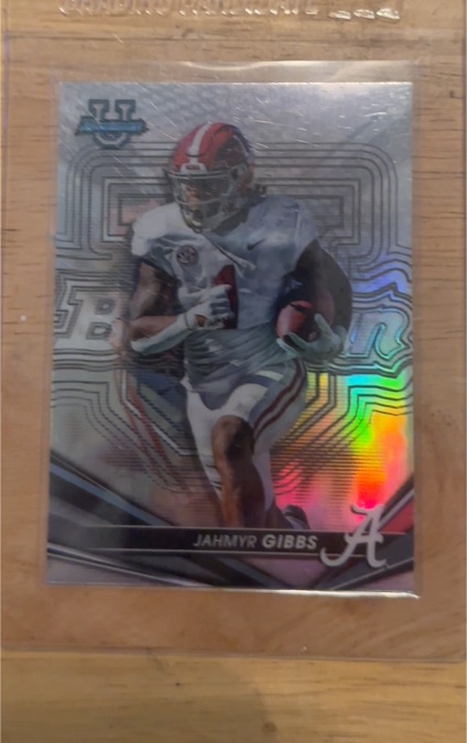 2022 Bowman's Best University #95 Jahmyr Gibbs — front
