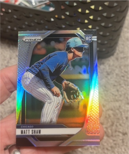 2025 Panini Prizm #155 Matt Shaw — front