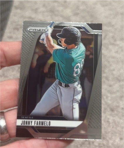 2025 Panini Prizm #66 Jonny Farmelo — front