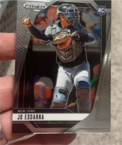 2025 Panini Prizm #117 JC Escarra — front