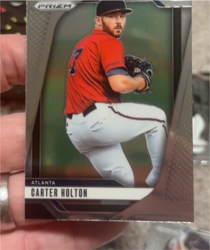 2025 Panini Prizm #286 Carter Holton — front