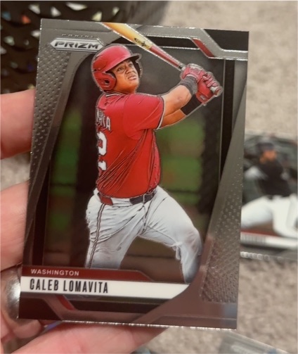 2025 Panini Prizm #229 Caleb Lomavita — front